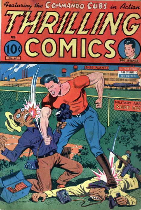 Thrilling Comics Number 46 Action Comic Book