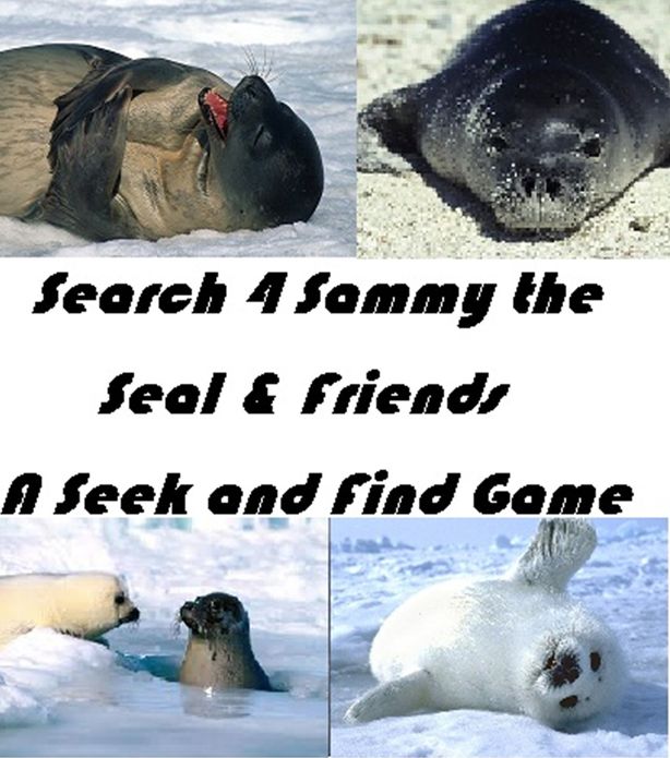 99 Cent Games Search 4 Sammy the Seal & Friends! A Seek and Find Game