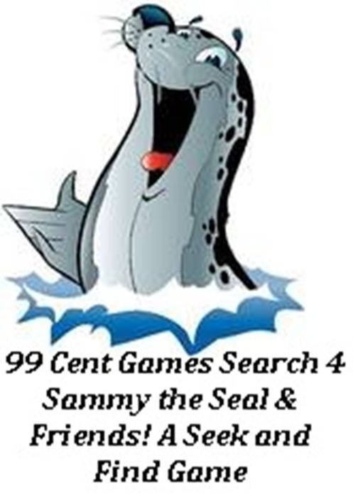 99 Cent Games Search 4 Sammy the Seal & Friends! A Seek and Find Game