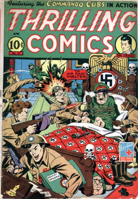 Thrilling Comics Number 41 Action Comic Book