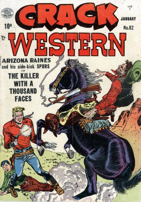 Crack Western Number 82 Western Comic Book