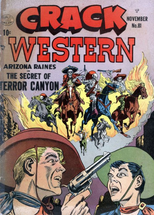Crack Western Number 81 Western Comic Book