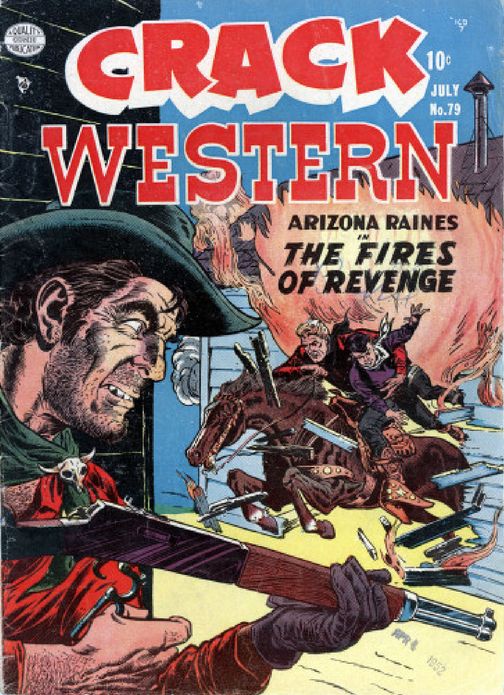Crack Western Number 79 Western Comic Book