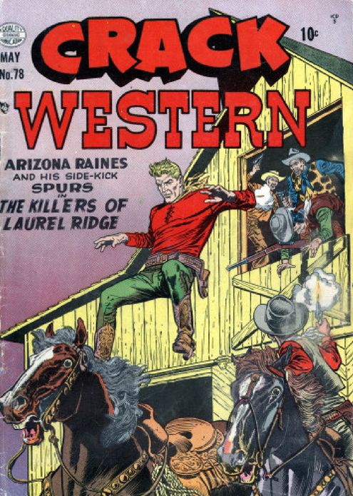 Crack Western Number 78 Western Comic Book