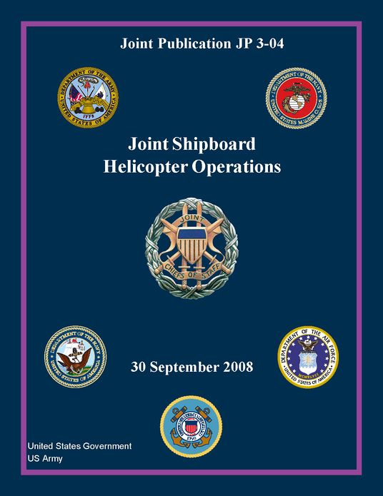 Joint Publication JP 3-04 Joint Shipboard Helicopter Operations 30 September 2008