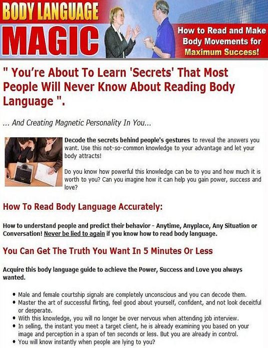 Discover Body Language Magic - How to know if a person is keeping a secret. ....
