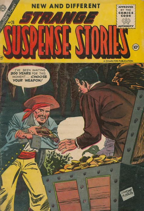 Strange Suspense Stories Number 28 Horror Comic Book