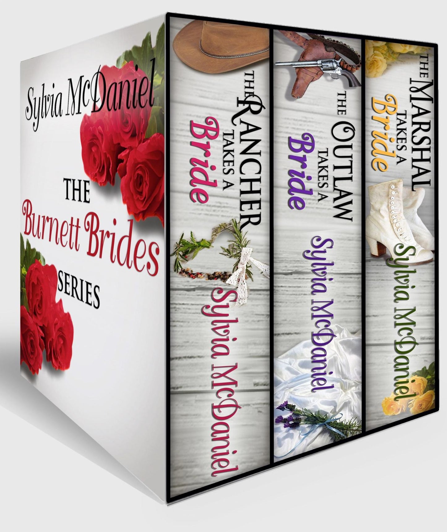 The Burnett Brides Boxed Set: A Western Historical Romance