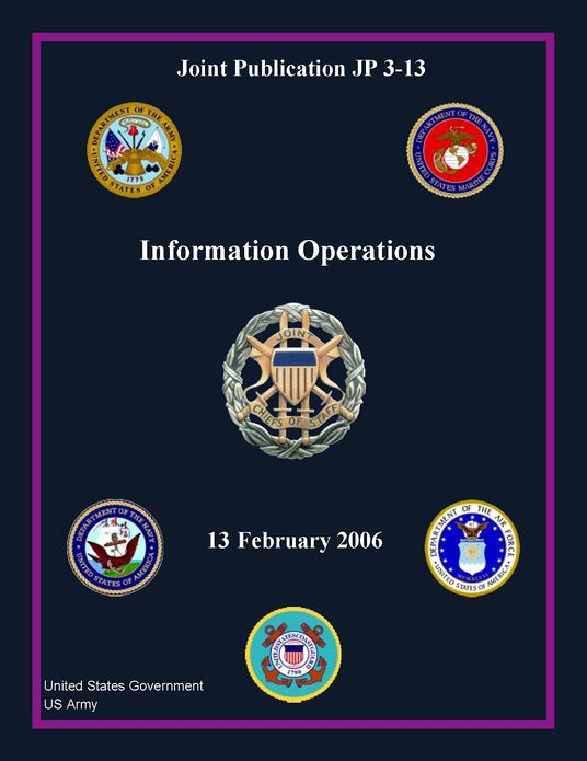 Joint Publication JP 3-13 Information Operations 13 February 2006