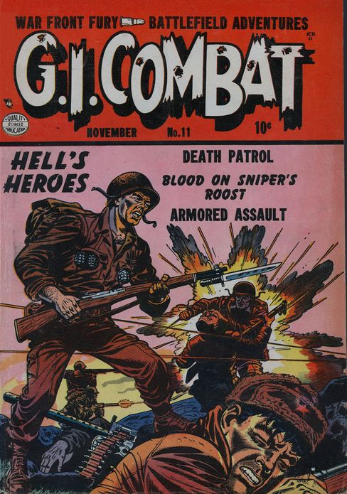 GI Combat Number 11 War Comic Book
