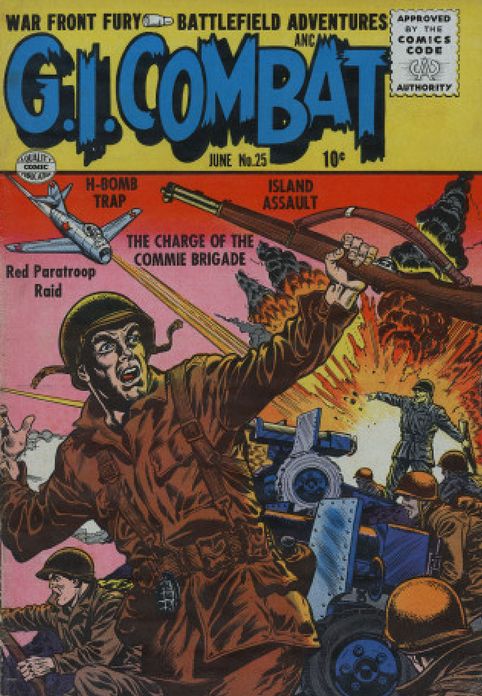 GI Combat Number 25 War Comic Book