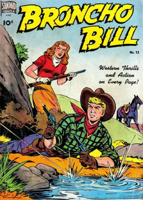Broncho Bill Number 13 Western Comic Book