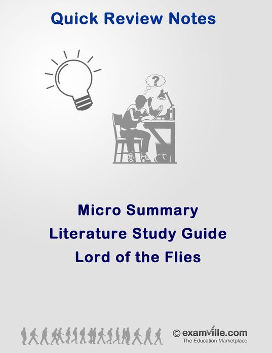 Micro Summary: Lord of the Flies (Quick Study Guide)