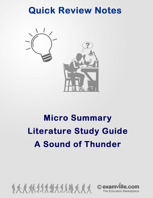 Micro Summary: A Sound of Thunder (Quick Literature Notes)