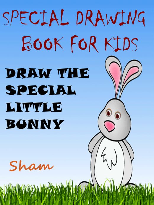 Special Drawing Book For Kids : Draw The Special Little Bunny