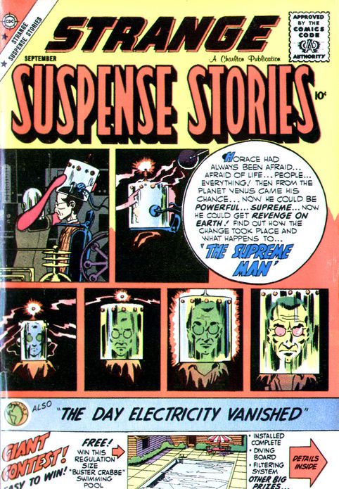 Strange Suspense Stories Number 43 Horror Comic Book