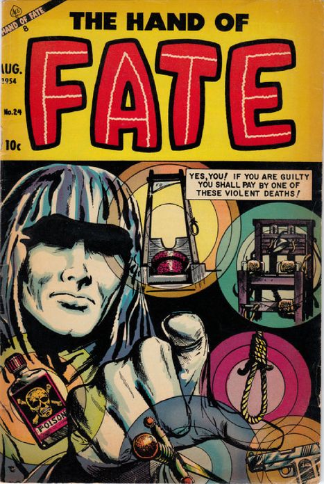 Hand of Fate Number 24 Horror Comic Book