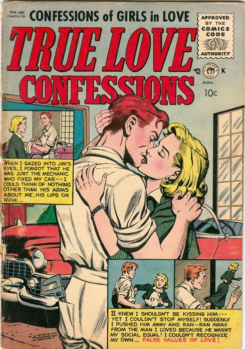 True Love Confessions Number 10 Love Comic Book
