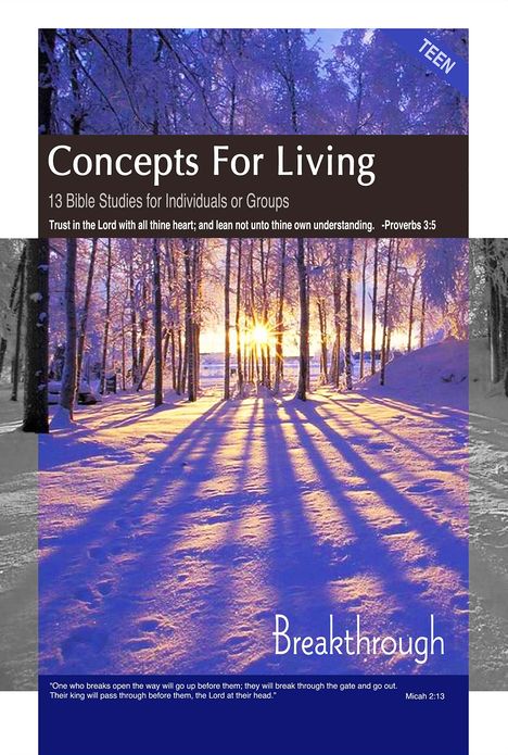Concepts for Living Teen: Breakthrough