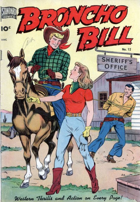 Broncho Bill Number 12 Western Comic Book