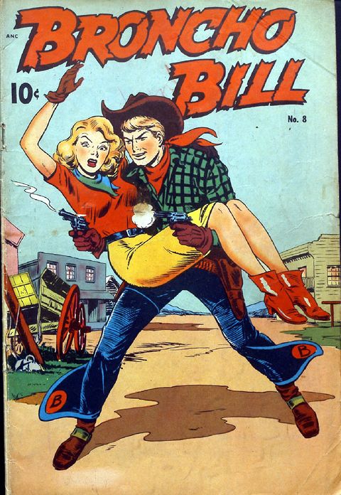 Broncho Bill Number 8 Western Comic Book