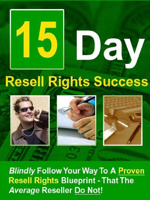15 Days Resell Rights Success