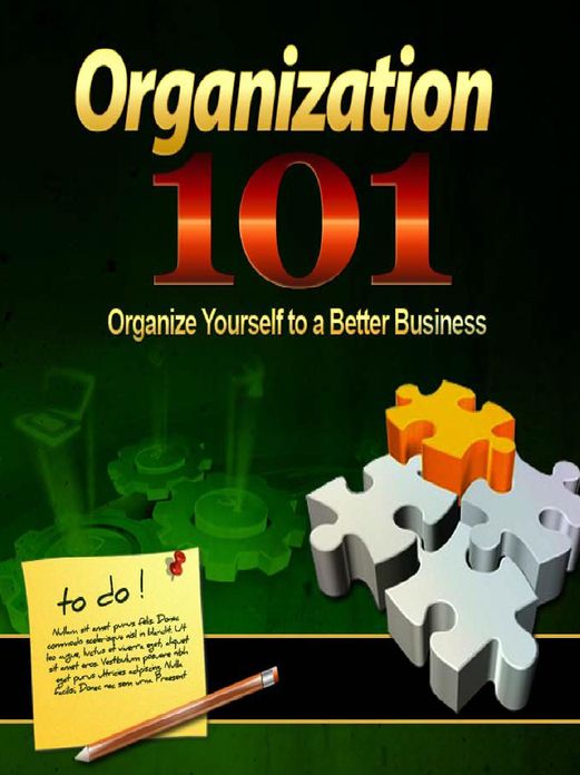 Organization 101
