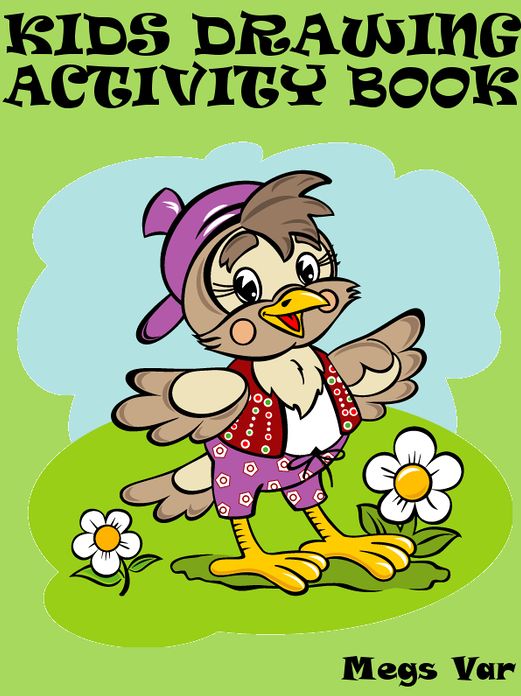 Kids Drawing Activity Book