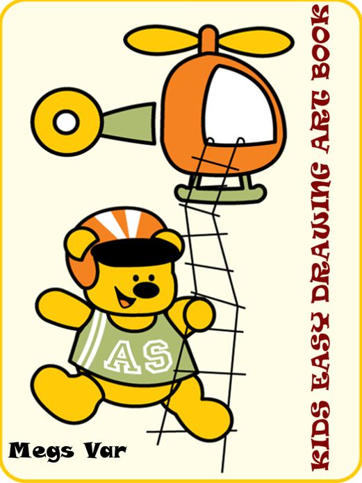 Kids Easy Drawing Art Book