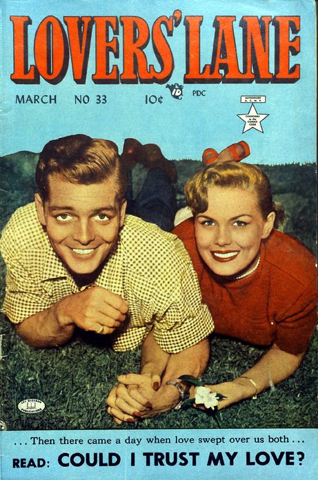 Lovers Lane Number 33 Romance Comic Book