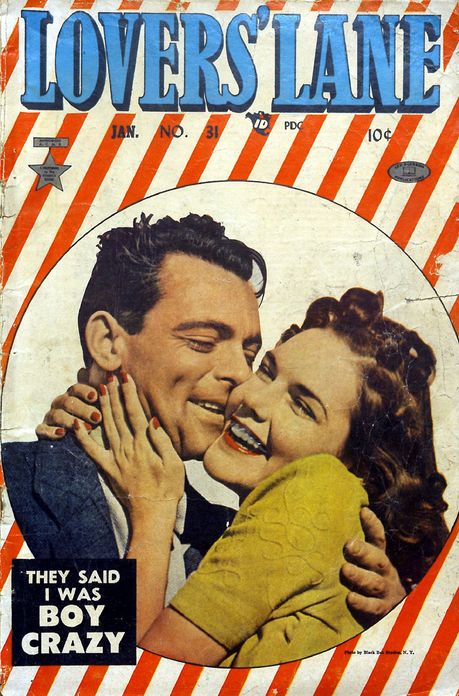 Lovers Lane Number 31 Romance Comic Book