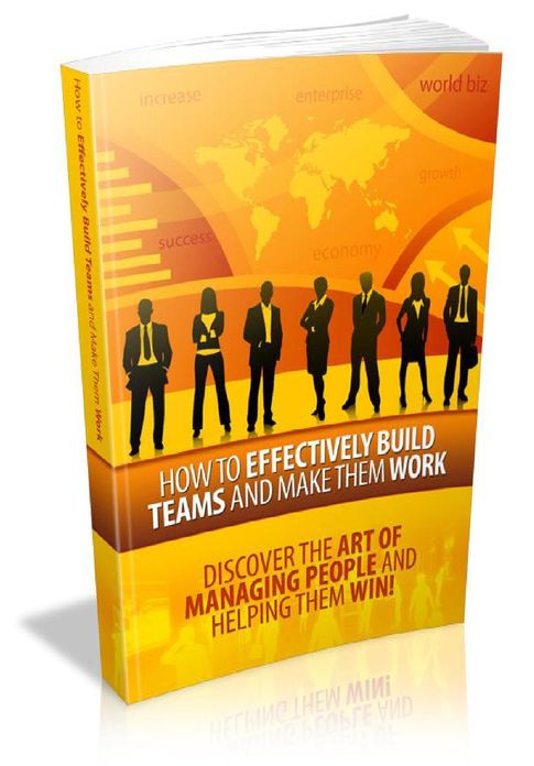 How to Effectively Build Teams and Make Them Work