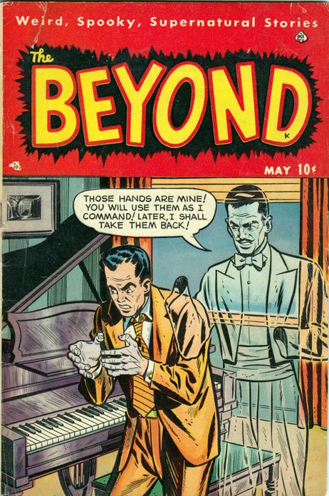 Beyond Number 4 Horror Comic Book