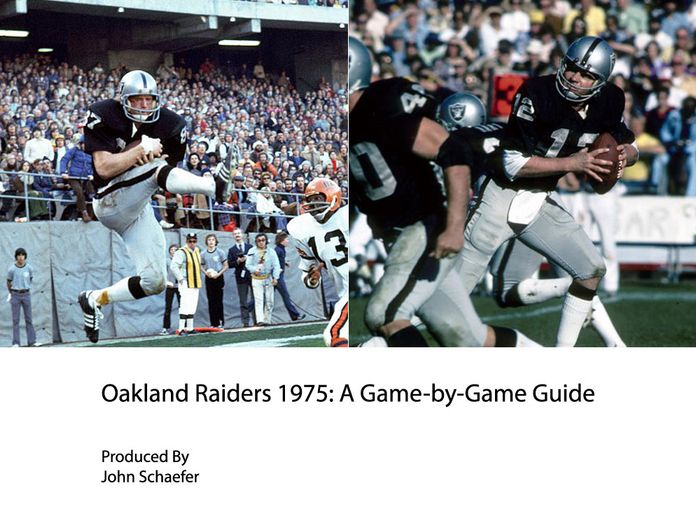 Oakland Raiders 1975: A Game-by-Game Guide
