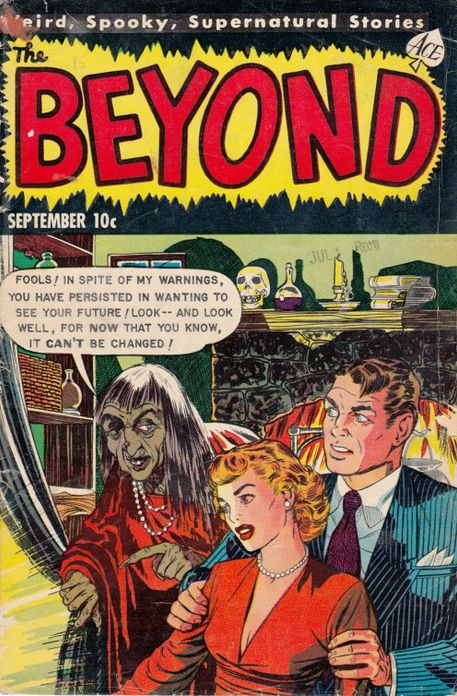 Beyond Number 15 Horror Comic Book