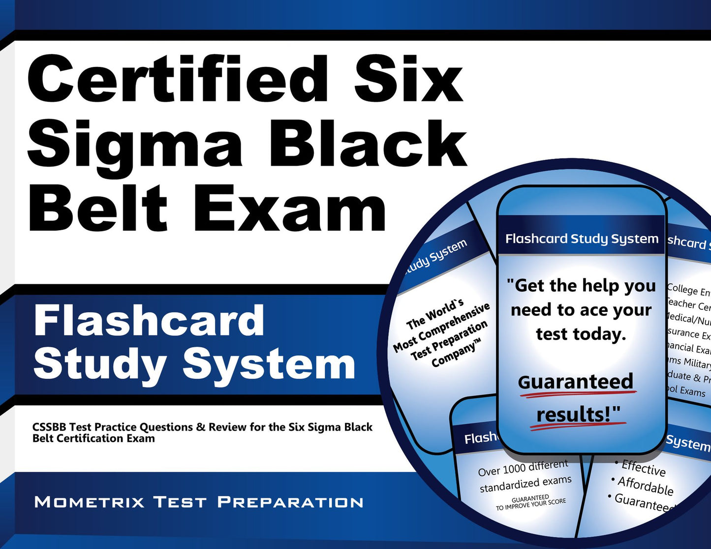 Certified Six Sigma Black Belt Exam Flashcard Study System