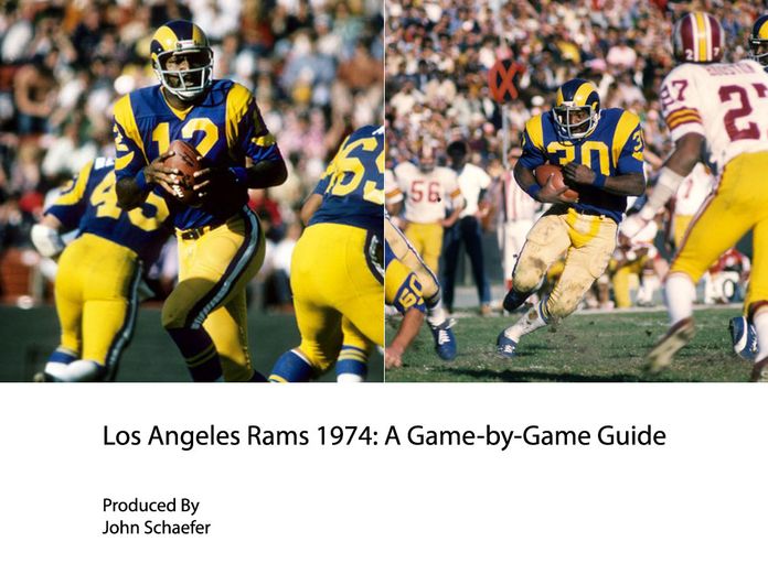 Los Angeles Rams 1974: A Game-by-Game Guide