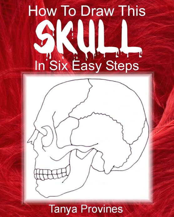How To Draw This Skull In Six Easy Steps