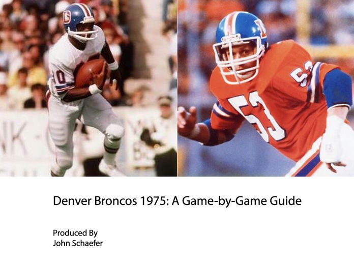 Denver Broncos 1975: A Game-by-Game Guide