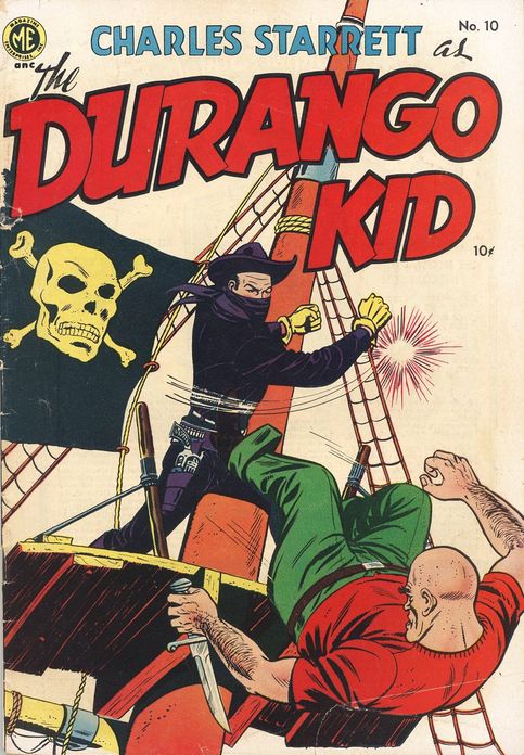 DURANGO KID Number 10 Western Comic Book