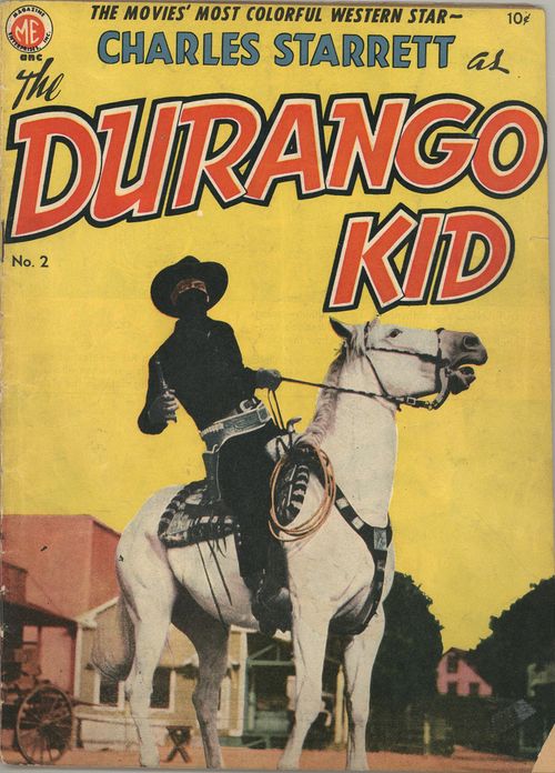 DURANGO KID Number 2 Western Comic Book