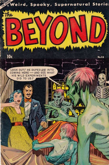 Beyond Number 26 Horror Comic Book