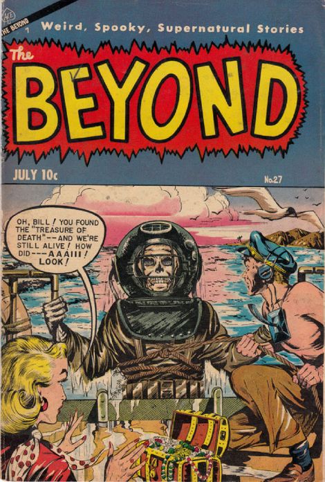 Beyond Number 27 Horror Comic Book
