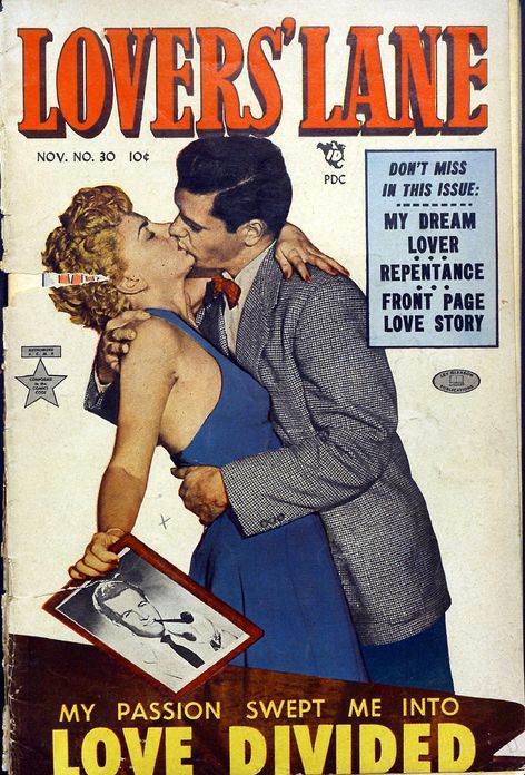 Lovers Lane Number 30 Romance Comic Book