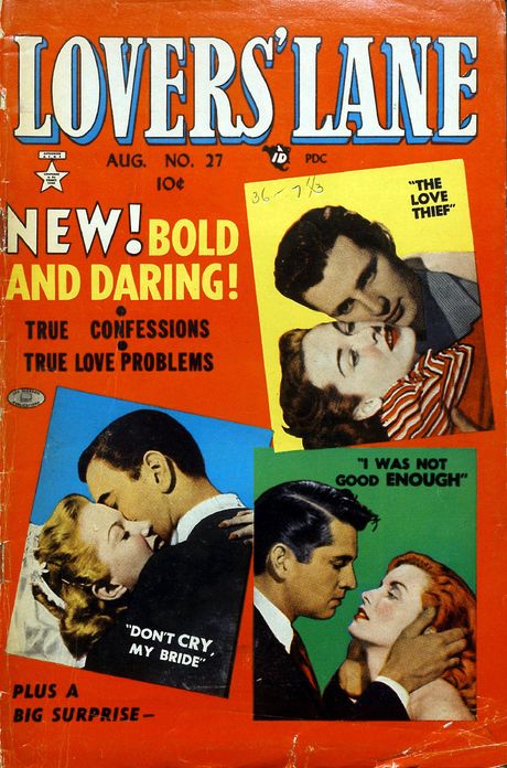 Lovers Lane Number 27 Romance Comic Book