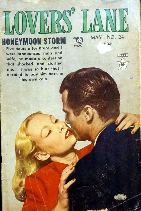 Lovers Lane Number 24 Romance Comic Book