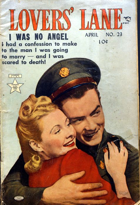 Lovers Lane Number 23 Romance Comic Book