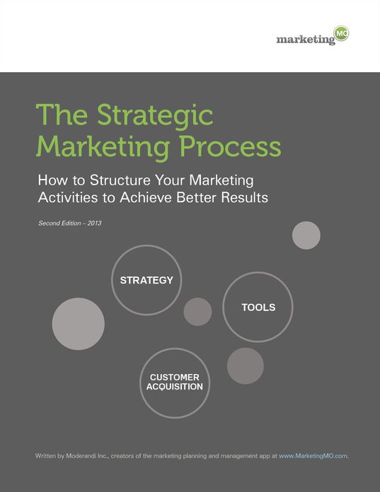 The Strategic Marketing Process - How to Structure Your Marketing Activities to Achieve Better Results