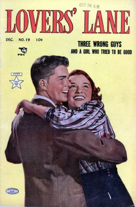 Lovers Lane Number 19 Romance Comic Book