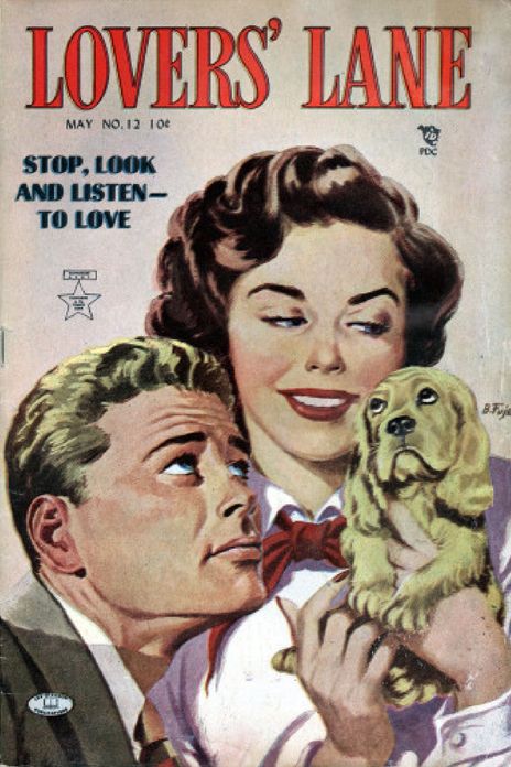 Lovers Lane Number 12 Romance Comic Book